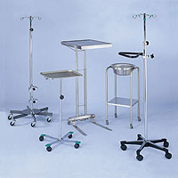 Stainless Steel IV & Mayo Stands